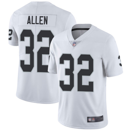Men Oakland Raiders Limited White Marcus Allen Road Jersey NFL Football 32 Vapor Untouchable Jersey